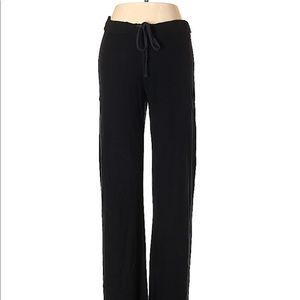 Theory black loungewear pants